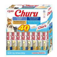 INABA Churu Variety box Tuna with seafood - Kattensnoepje - 40 x 14g - thumbnail