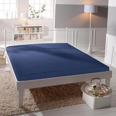 Bella Donna Bella Donna Hoeslaken Jersey Tweepersoons marine-0507 140/190-160/220