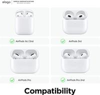 elago verbeterde AirPods Ear Hook Ontworpen compatibel met AirPods 1 & 2 Apple Airpods 1 & 2 en AirPods Pro (Wit) - thumbnail