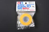 Tamiya MASKING TAPE Maskeer tape met navulverpakking 18 m x 18 mm - thumbnail