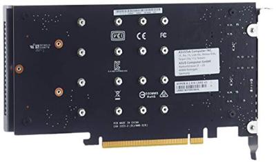 ASUS HYPER M.2 X16 CARD V2 interfacekaart/-adapter Intern