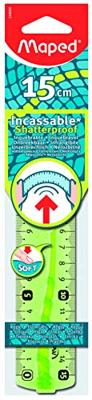 Maped lat Flex onbreekbaar 15 cm, met dubbele graduatie