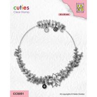 Nellie's Choice • cutie clear stempels wreath - thumbnail