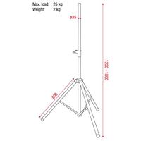 Showgear Showgear Speaker stand 35-38 mm - thumbnail