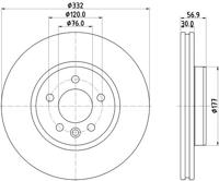 Remschijf 8DD355132561 - thumbnail