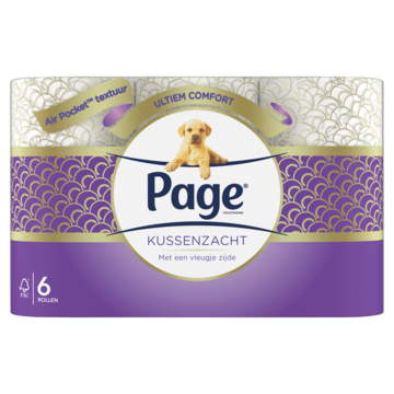 Page Kussenzacht Toiletpapier