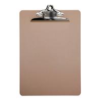MAUL klemplaat Classic, hardboard karton, A4 staand, bruin - thumbnail