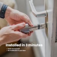 Bold Elite Smart Lock Cilinder SX33 Brass - thumbnail