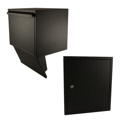 STOER! Inbouw pakketbrievenbus compleet - zwart