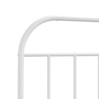 Hoofdbord metaal wit 180 cm - thumbnail