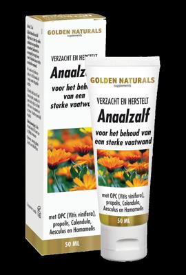 Golden Naturals Anaalzalf 50 Milliliter Golden Naturals Anaalzalf 50 Milliliter