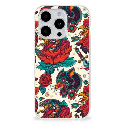 Siliconen Hoesje met foto voor iPhone 15 Pro Old Skool Siliconen Hoesje met foto voor iPhone 15 Pro Old Skool