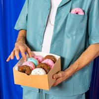 Joe's Donuts Sokken (set Van 4) - thumbnail