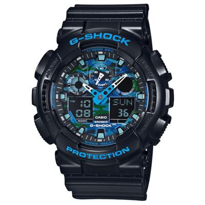 Casio G-SHOCK Standard Analoog-Digitale Horloge GA-100CB-1A - Zwart
