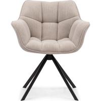Rivièra Maison Draaibare Eetkamerstoel 'Carnaby' Linen, kleur Fabulous Flax - thumbnail