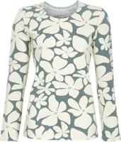 Blauw pyjamashirt bloemen Ringella - thumbnail