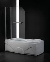 Badwand BWH Design 100x140 cm met handoekhouder - thumbnail