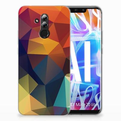 Huawei Mate 20 Lite | TPU Hoesje | Polygon Color