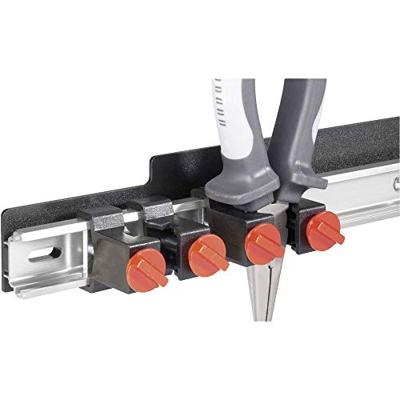 TOOLCRAFT 88 68 86 Toolcraft aluminium gereedschapstrip (l x b) 435 mm x 48 mm 1 stuk(s)