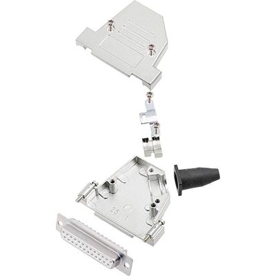 encitech DTSL37-SJSRG-S-DBS-W-K 6355-8090-14 D-sub female connectorset 45 ° Aantal polen: 37 Soldeerkelk 1 stuk(s)