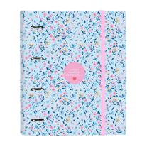 Ringmap Vicky Martín Berrocal Paraíso Blauw Roze 27 x 32 x 3.5 cm - thumbnail