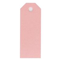 Creativ Company Manilla-labels, afm 3x8 cm, 220 gr, lichtrood, 20 stuk/ 1 doos - thumbnail