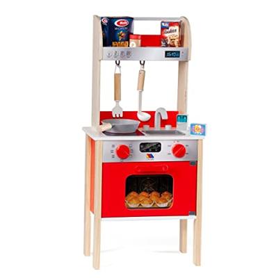 Speelgoedkeuken Moltó 21293 Hout Rood (10 pcs) Speelgoedkeuken Moltó 21293 Hout Rood (10 pcs)