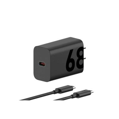 Motorola MOTOROLA SOLUTIONS - Motorola - Netzteil - 68 Watt - PD (24 pin USB-C) USB-oplader 68 W 1x USB-C USB PD 3.0, USB PD Zwart GaN, Snellader Motorola MOTOROLA SOLUTIONS - Motorola - Netzteil - 68 Watt - PD (24 pin USB-C) USB-oplader 68 W 1x USB-C USB PD 3.0, USB PD Zwart GaN, Snellader