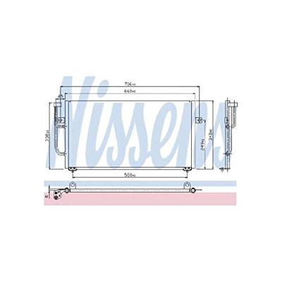 Condensor, airconditioning 94306 Condensor, airconditioning 94306
