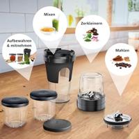 Bosch muz45xtm1 tastymoments set zwart/transparant - thumbnail