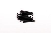 M3x20mm Hex Socket Button Head (Black) (10pcs) (AXA119) - thumbnail