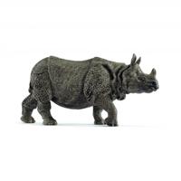Schleich wild life - indische neushoorn - speelfiguur - kinderspeelgoed voor jongens en meisjes - 3 tot 8 jaar - 14816 - thumbnail