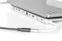 Digitus AK-300210-020-S USB-kabel USB 2.0 USB-C stekker, USB-C bus 2.00 m Zwart Flexibel, Folie afscherming, Afscherming gevlochten - thumbnail
