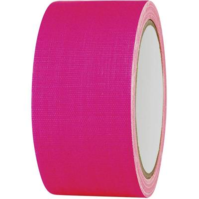TOOLCRAFT 80FL5025PC 80FL5025PC Textieltape 80FL5025PC Neon-pink (l x b) 25 m x 50 mm 1 stuk(s)