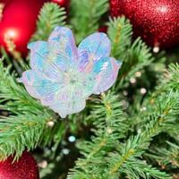 Kerstornament Magnolia Clip Ø13cm 1st - thumbnail