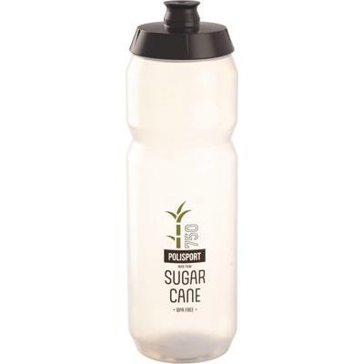 Polisport Bidon r750 sugar cane 750ml - transparant Polisport Bidon r750 sugar cane 750ml - transparant