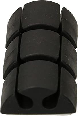 Cablehome Bevestigingselement 135352 Bundel-Ø (bereik) 8.5 mm (max) Tweegats Zwart 1 stuk(s)