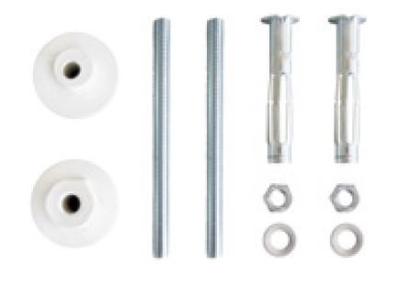 Kirchhoff Wastafelbevestiging, M8 x 140 mm, met spouwplug - 98847104