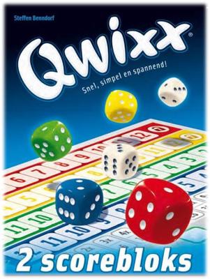 White Goblin Games qwixx 2 scorebloks