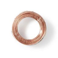 Nedis CAGW4000TR150 Speaker-kabel 2x 4,00 Mm2 15,0 M Folieverpakking Transparant - thumbnail