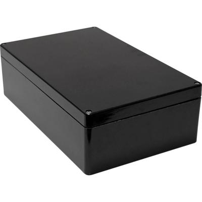 Hammond Electronics 1590ZGRP243BK Universele behuizing 420 x 120 x 250 Polyester Zwart 1 stuk(s)