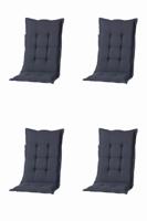 Kussen mona niedrig Panama grijs (4 stuks) Madison - Madison - thumbnail