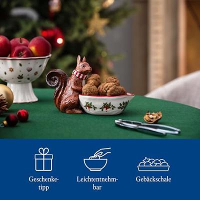 Villeroy & Boch Toy's Fantasy Eekhoorn met schaal 20x10x12 cm Villeroy & Boch Toy's Fantasy Eekhoorn met schaal 20x10x12 cm