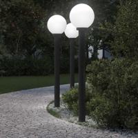 VidaXL Bolderverlichting 3 stuks 120 cm zwart ip44 - thumbnail
