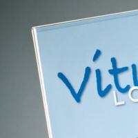 Sigel TA214 TA214 Tafelstatief L-vorm Voor papierformaat: DIN A6 Glas (helder) 1 stuk(s) - thumbnail