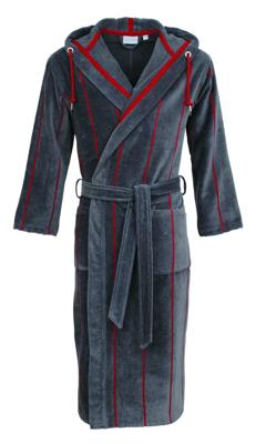 Carl Ross Carl Ross heren badjas 530300 sky graphite/deep red 48/50