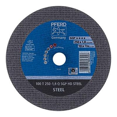 PFERD TOOLS 100 T 250-1,8 Q SGP HD STEEL/32,0 66322132 Doorslijpschijf recht 250 mm 20 stuk(s) Getemperd staal, Staal