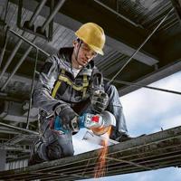 Bosch Blauw GWX 18V-7 Professional | Accu Haakse slijper | 115 mm | excl. accu en lader - 06019H9103 - thumbnail