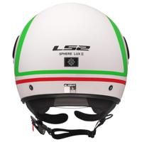 LS2 "of558 sphere lux ii urby" jethelm helmet of558 sph. lux ii urby wh/green/red xl - thumbnail