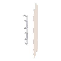 Keralit Eindkap rechts Sandcream (2885) (Sponningdeel 190) - thumbnail